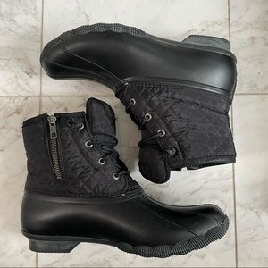 Sperry Duck Boots, Size 10, WORN ONCE